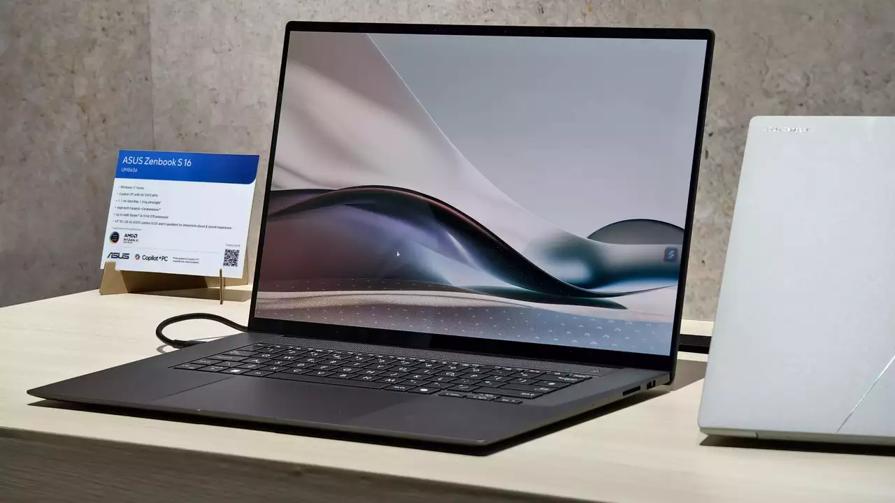 Asus Zenbook S 16 Ka Tufaan – AMD Ryzen AI 9MHX 370, 3K OLED Touchscreen, 32GB RAM – Ekdum Next-Level Vibe